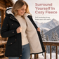 🔥 LAST DAY — 50% OFF! 🧥 Women’s Hooded Fleece-Lined Padded Winter Coat
