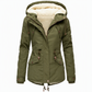 🔥 LAST DAY — 50% OFF! 🧥 Women’s Hooded Fleece-Lined Padded Winter Coat