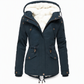🔥 LAST DAY — 50% OFF! 🧥 Women’s Hooded Fleece-Lined Padded Winter Coat