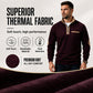 ⏳🔥 LAST DAY – ONLY £15.99! ✨ Men’s Warm-Lined Quarter-Zip Pullover