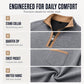 ⏳🔥 LAST DAY – ONLY £15.99! ✨ Men’s Warm-Lined Quarter-Zip Pullover
