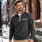 ⏳🔥 LAST DAY – ONLY £15.99! ✨ Men’s Warm-Lined Quarter-Zip Pullover