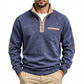 ⏳🔥 LAST DAY – ONLY £15.99! ✨ Men’s Warm-Lined Quarter-Zip Pullover