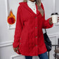 🔥 LAST DAY! Women’s Quilted Hooded Winter Jacket — ONLY £16.99! ❄️🧶