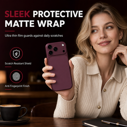 ⏰ Protect Your Phone Without the Bulk! 📱🛡️ Full-Wrap Scratch-Resistant Back Skin