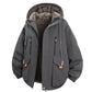 🔥 50% OFF! 🧥 Men’s Plush-Lined Hooded Parka — Stay Warm in Style This Winter ❄️