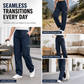 👖 ONLY £15.99! ✨ Women’s Relaxed Fit Straight-Leg Cargo Trousers — Comfy Everyday Style with Utility Pockets