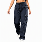 👖 ONLY £15.99! ✨ Women’s Relaxed Fit Straight-Leg Cargo Trousers — Comfy Everyday Style with Utility Pockets