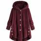 🖤 BLACK FRIDAY – 50% OFF! ❄️ Women's Fleece Hooded Coat – Cosy, Comfy & Effortlessly Chic! 🌸