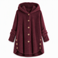 🖤 BLACK FRIDAY – 50% OFF! ❄️ Women's Fleece Hooded Coat – Cosy, Comfy & Effortlessly Chic! 🌸