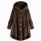 🖤 BLACK FRIDAY – 50% OFF! ❄️ Women's Fleece Hooded Coat – Cosy, Comfy & Effortlessly Chic! 🌸