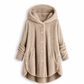 🖤 BLACK FRIDAY – 50% OFF! ❄️ Women's Fleece Hooded Coat – Cosy, Comfy & Effortlessly Chic! 🌸