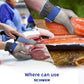 ⏳ LAST DAY £9.99! ⚒️ Food Grade Stainless Steel Mesh Metal Glove – Slice Safer, Prep Smarter! 🧤