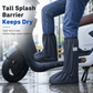 🌧️ Stay Dry in Style! 👢 Waterproof High-Top Silicone Shoe Covers – Rainy Day Protection, Wherever You Go! ✨