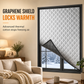 🥶 Keep the Cold Out! 🍂 Graphene Thermal Curtain – Just £13.99! 🏡❄️