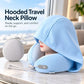⏳Limited-time 50% off⏰Hooded Travel Neck Pillow with Carrying Pouch😴💺