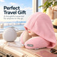⏳Limited-time 50% off⏰Hooded Travel Neck Pillow with Carrying Pouch😴💺