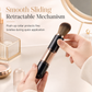 💄✨ Beauty on the Go! 💋 Portable Retractable Makeup Brush Set – Flawless Touch-Ups, Anytime, Anywhere! 👜
