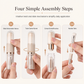💄✨ Beauty on the Go! 💋 Portable Retractable Makeup Brush Set – Flawless Touch-Ups, Anytime, Anywhere! 👜