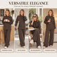 ✨ Effortless Elegance – Women's Soft Knit Co-Ord Set 🌿