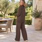✨ Effortless Elegance – Women's Soft Knit Co-Ord Set 🌿