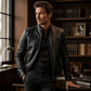 🔥 Men's PU Leather Jacket – Sleek Style, Timeless Edge 🖤