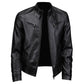 🔥 Men's PU Leather Jacket – Sleek Style, Timeless Edge 🖤