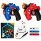 🔫 Epic Laser Battles at Home! Kids Infrared Battle Set – 2 Mini Pistols & Projector 🎯✨