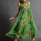 🔥Hot Sale - 49% OFF🎁Vintage floral print loose sleeveless jumpsuit