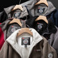 🎄🎅Suitable for both men and women🎁 Unisex Double-Layer Fleece Hooded Jacket（49% OFF）